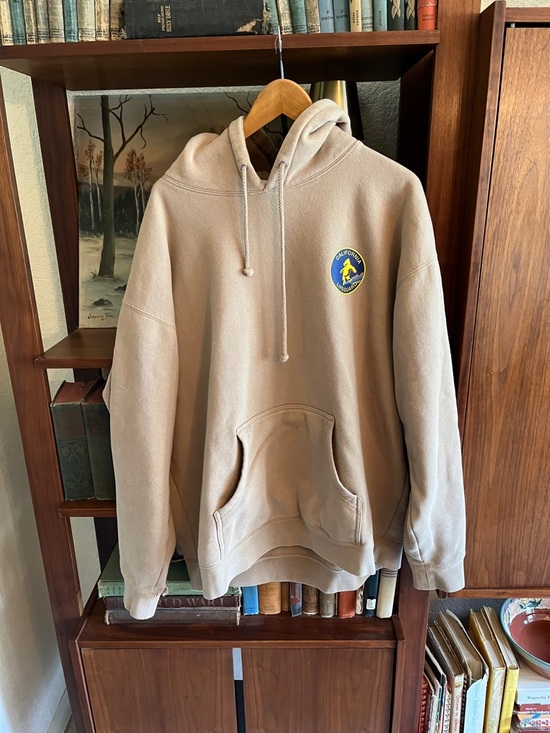 Independent Trading Company Other - Men's Beige Cali Guard Pullover Hoodie with Small California Lifeguard Bear